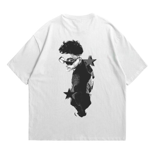 FETCH X ALVARO DIAZ - Playera Unisex: Oversized Algodón Peinado Miniatura